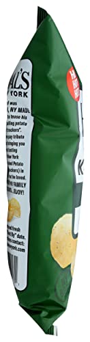 Hal'S New York Kettle Chips, Jalapeo Kettle Cooked Potato Chips, No Artificial Colors Or Flavors, Kosher, Gluten Free, 5 Ounce (