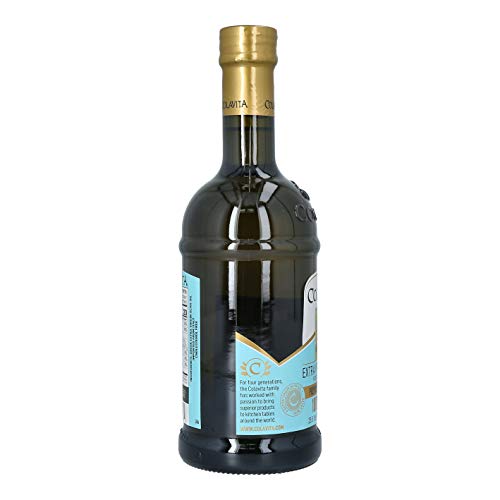 Colavita Greek Extra Virgin Olive Oil Pack Of 2 Glass Bottle