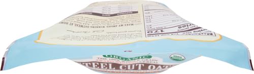 Bobs Red Mill Organic Steel Cut Oats, 24Oz (Pack Of 1) - Non Gmo, Whole Grain, Vegan, Kosher