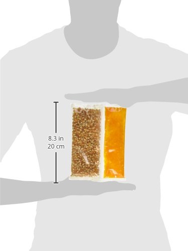 SNAPPY Snappy Snap-Paks Popcorn Packs with Coconut Oil, 8 oz, 24 Count