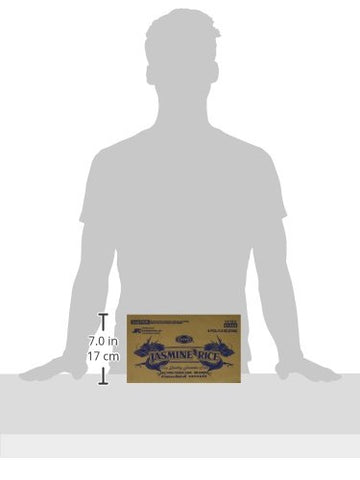 Dynasty Jasmine Cooked Rice, Microwavable Cooked Rice, 7.4 Ounce (Pack Of 6)