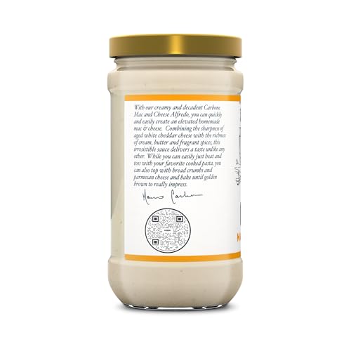 CARBONE Mac & Cheese Alfredo Pasta Sauce 15 OZ