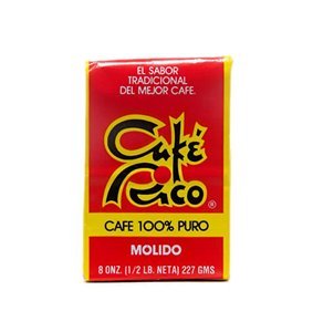 Puerto Rican Ground Coffee Variety Pack - 4 Local Favorites In 8 Ounce Bags (Cafe Rico, Lareno, Crema And Yaucono) Includes 2 En