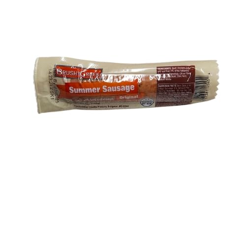 Brushy Creek Summer Sausage, 5Oz, 3 Pack (Original)