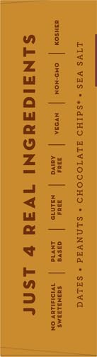 LÄRABAR Peanut Butter Chocolate Chip Fruit & Nut Bars, Gluten Free, 6 Count (Pack of 1)