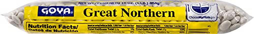 Goya Foods Great Northern Beans, Dry, 16 Ounce (Pack Of 24)