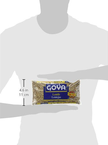goya Lentils 16 Oz (Pack of 6)