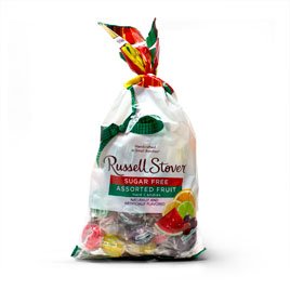 Russell Stover Sugar Free Assorted Fruit Hard Candies, 12 Oz. Bag