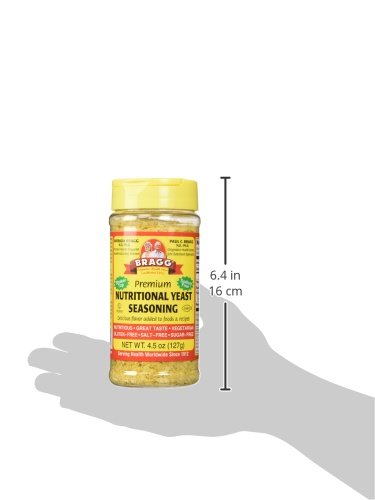 Bragg Nutritional Yeast Seasoning, 4.5 Oz (Pack Of 3)