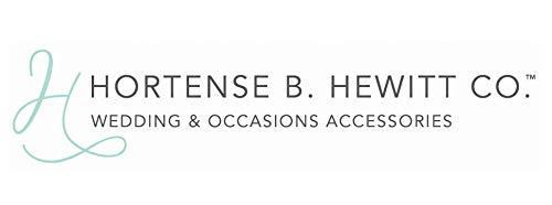 Hortense B. Hewitt Sparkling Love Double Hearts Anniversary, Engagement, Wedding Cake Topper, 5.5-Inches, Metal With Rhinestones