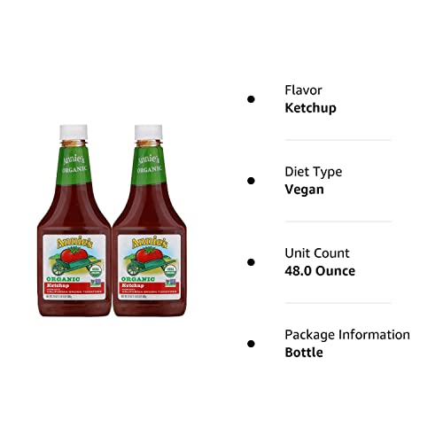 Annie'S Homegrown Organic Ketchup - 24 Oz - 2 Pk