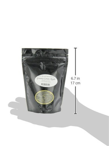English Tea Store Loose Leaf, Granny Green Apple Tea Pouches, 4 Ounce