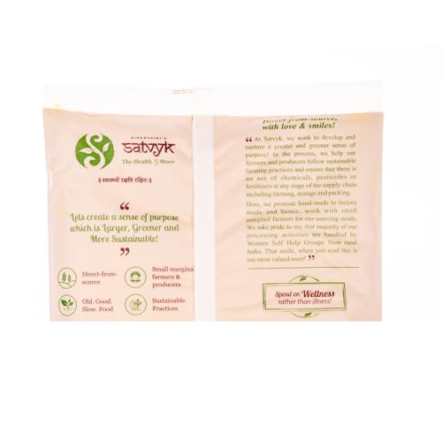 S Siddhagiris Satvyk The Health Re Store Organic Premium Turmeric Powder 100G | Waigaon Turmeric Powder | High Curcumin Turmeric