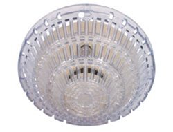 Safety Technology International Smoke Detector Guard,Polycarbonate,Flush