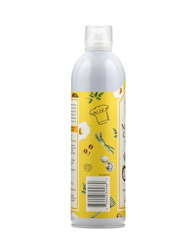 La Tourangelle, Non Stick Cooking Spray, Expeller Pressed Oil, Non Aerosol, For Neutral Flavor, Medium to High Heat, 13 Fl Oz