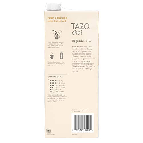 Tazo Tea Organic Chai Concentrate, 32 Oz