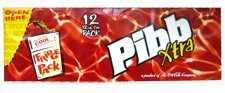 Pibb Xtra Fridge Pack Soda 12 Ounce (24 Cans)