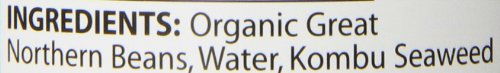 Eden Organic Great Northern Beans, 15 Oz Can, No Salt, Non-Gmo, Gluten Free, Vegan, Kosher, U.S. Grown, Heat And Serve, Macrobio