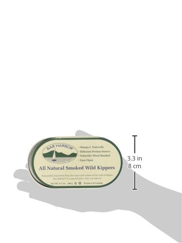 Bar Harbor Wild Smoked Kippers, 6.7 oz, Pack of 1, Model 00118