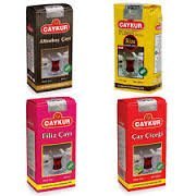 Turkish Black Tea Quartet By Caykur - Filiz & Caycicegi & Altinbas & Rize, 500G Each