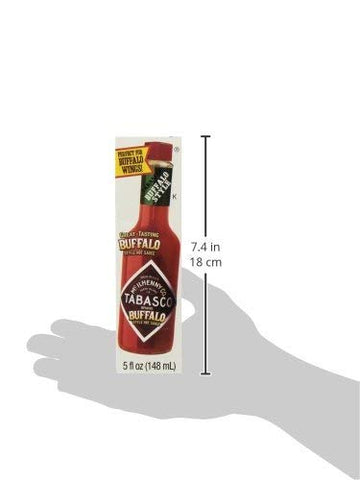 2 Pack: New McIlhennys Tabasco Brand Buffalo Style Hot Sauce - 5 Oz.