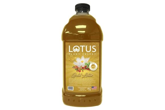 Lotus Plant Power Energy Drink Concentrate | Natural Caffeine | 64 fl oz | Pure Cane Sugar