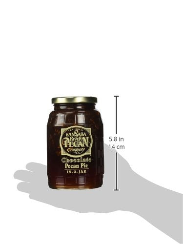 The Great San Saba River Pecan Company Chocolate Pecan Pie In-A-Jar (1 Jar)