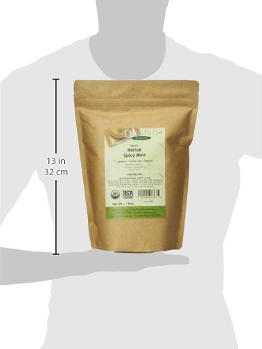 Davidson'S Organics, Herbal Spicy Mint, Loose Leaf Tea, 16-Ounce Bag