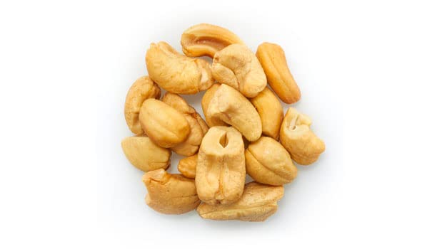 Yupik Roasted Unsalted Cashews, Butts, 2.2 Lb, Gluten-Free, Kosher, Vegan, Broken Nuts, Crunchy Cashew Pieces, No Added Salt, Li