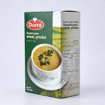 Durra Roasted Green Wheat Grinded 15.9oz - Freekeh for Soup