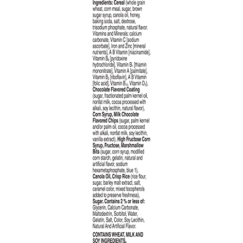 Golden Grahams Breakfast Cereal Treat Bars, S'Mores, Snack Bars, 16 Ct