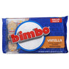 Bimbo Vanilla Creme Sandwich Cookies -18.00 Ounces (10 Individual Packets Per Pack)