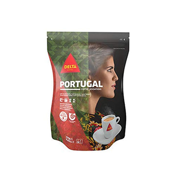 Delta Ground Roasted Coffee Portugal For Espresso Machine Or Bag 250G