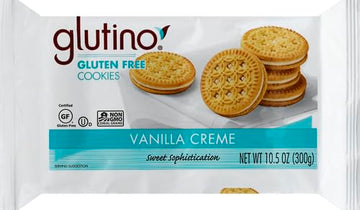 Glutino Gluten Free Vanilla Creme Cookies,10.5 Oz