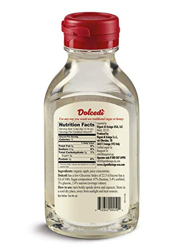 Rigoni Di Asiago Dolcedi Natural Low-Glycemic Sweetener, 12.34 Fl Oz, 2 Count