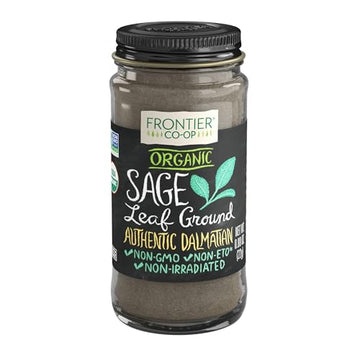 Frontier Organic Sage Leaf Spice - Ground - 0.8 Ounces