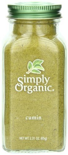 Simply Organic Ssnng Cumin Org Bttl 2.31 Oz Pk- 3