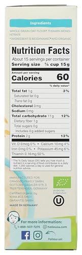 Holle Organic Wholegrain Oat Cereal, 8 OZ