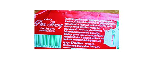 3pcs Authentic Univer Piros Arany Red Gold Hungarian Paprika Paste Csemege 160g