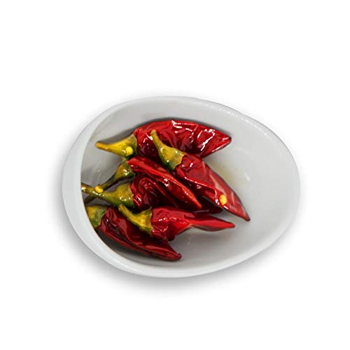 Calabrian Chili Peppers, Whole, In Oil, Bulk Foodservice Tub, 98 Oz, All Natural, Non-Gmo, Product Of Italy