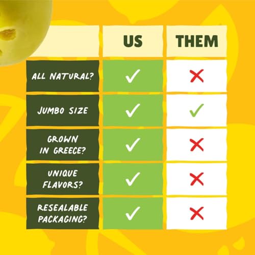 Freestyle Snacking - Olives Green Lemon Garlic - Case Of 6-4 Ounces