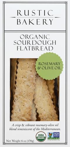 Rustic Bakery Flatbread, Rosemary, 6 oz