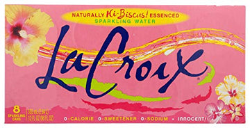 La Croix Water Sparkling Hibiscus 12 Fl Oz (Pack Of 8)
