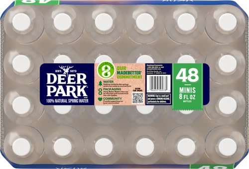 Deer Park Natural Spring Water (48/8 Fl Oz Net Wt 384 Fl Oz)