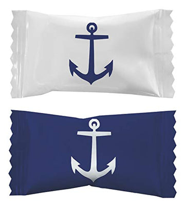 The Dreidel Company Anchors Buttermints, Mint Candies, After Dinner Mints, Butter Mint Candy, Fat-Free, Individually Wrapped (55 Pieces)