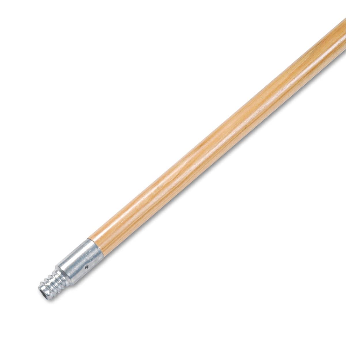 Boardwalk 136 Metal Tip Threaded Hardwood Broom Handle 1-Inch Dia X 60-Inch Long
