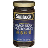 Sun Luck Sauce, Black Bean Garlic, 8-Ounce (Pack of 6)