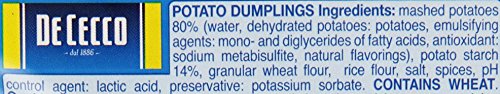 De Cecco Pasta, Potato Gnocchi, 1.09 Pound (Pack of 1)
