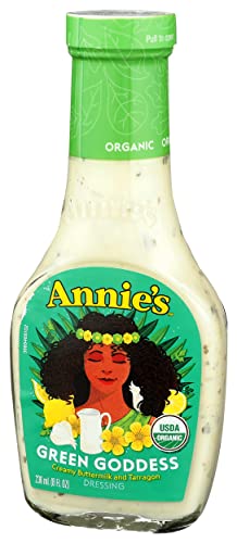 Annie'S Organic Green Goddess Salad Dressing, Non-Gmo, 8 Fl Oz