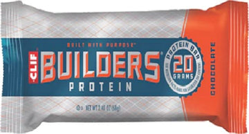 Cliff Bar Builder Bar, Chocolate, 2.40-Ounce (Pack Of 12)